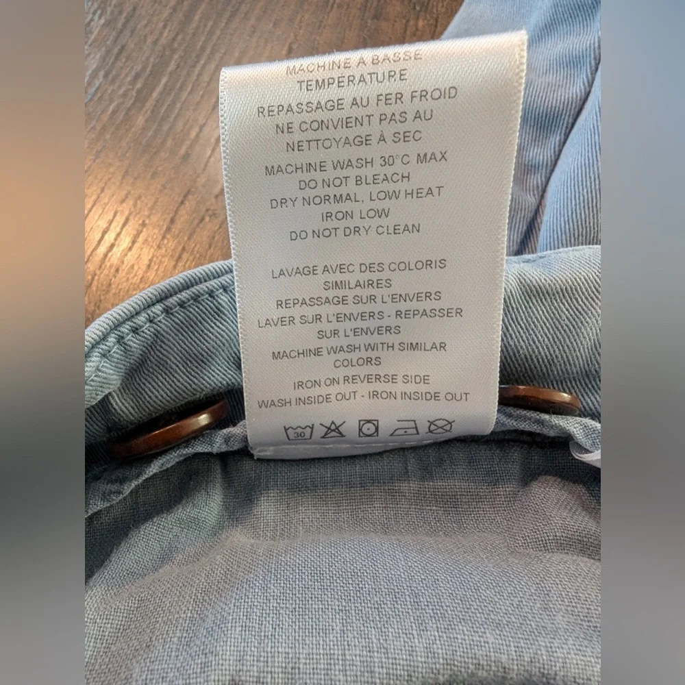 Cuisse De Grenouille Paris Men’s Chino Shorts Blue Size 32